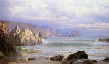 威廉 特羅斯特 理查玆 Seascape, Along the Cliffs